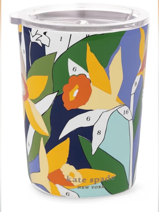 kate spade Other - Kate Spade New York Floral Stainless Steel Tumbler 12 oz Insulated Cup